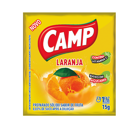 Refresco Camp Laranja  15g