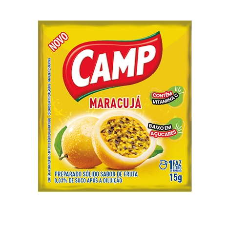 Refresco Camp Maracujá  15g
