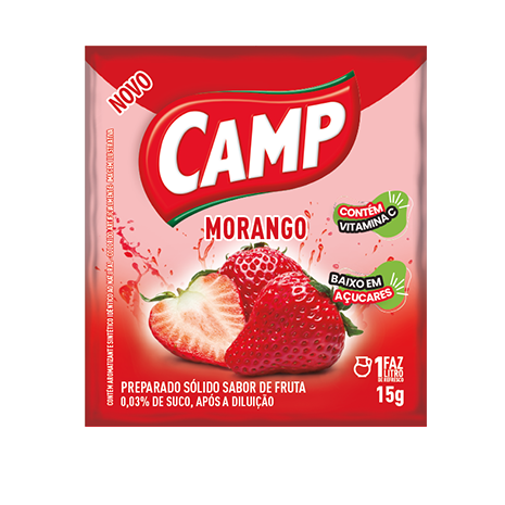 Refresco Camp Morango  15g
