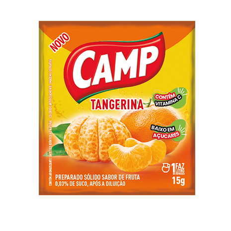 Refresco Camp Tangerina  15g